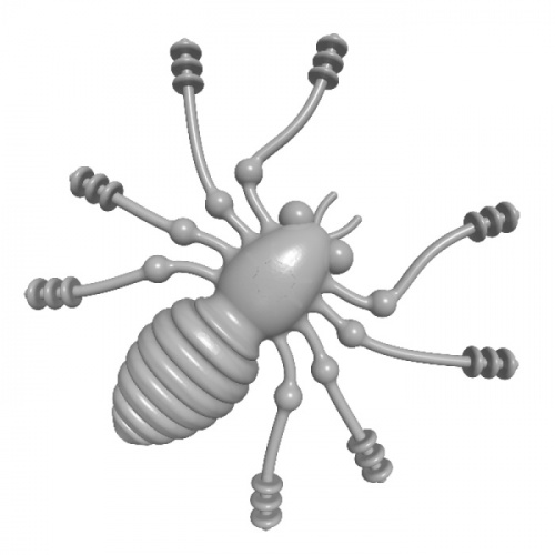 SAN-BUGS DOMINATOR 38F, СЫР, серая