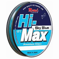 Леска Hi-Max Sky Blue 0,27 мм, 7,5 кг, 100м