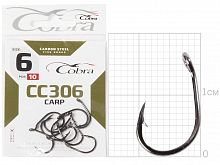 Крючки Cobra CARP KOI сер. CC306 разм. 006 10шт.