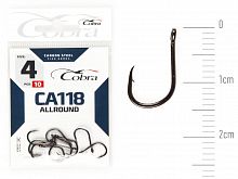 Крючки Cobra Allround HANNA сер. CA118 разм. 004 10шт.