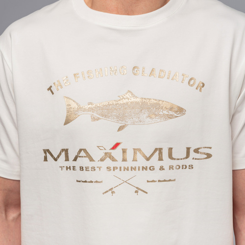 Футболка Maximus белая  XL фото 3
