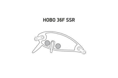 Воблер LureMax HOBO 36F SSR-088 3,5 г. фото 2
