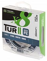 Шнур плетёный Feeder Concept Tur II х8 BRAID Dark Grey 150/018