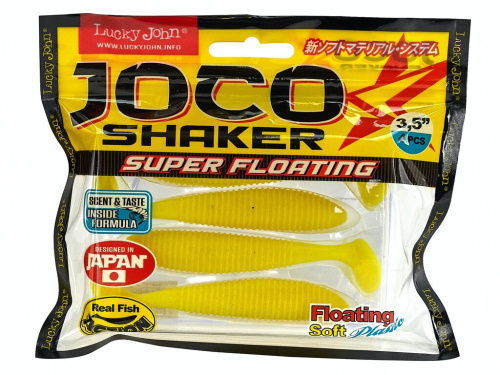 Виброхвосты съедобные LJ Pro Series JOCO SHAKER 3.5in (08.89)/F03 4шт. фото 2