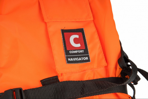 Жилет Comfort Navigator спасательный с подгол.и свистком до 40 кг (сертиф.) фото 3
