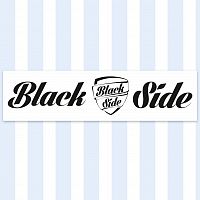 Наклейка Black Side бел/пл 210х50мм
