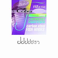 Крючки Cobra VIKING сер.115NSB разм.006 10шт.