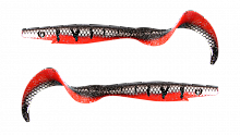 Силиконовая приманка Strike Pro Pig Tail Junior , цвет: The Red Baron, (уп./2шт.), (SP-172R#149)