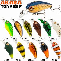 Воблер Akara Tony 35F 4 гр. A247