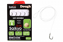 Крючки Saikyo KP-10084 Dough BN  №2 (10шт) c повод.