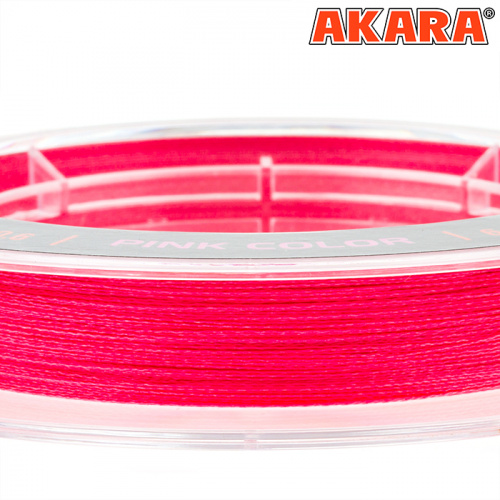Шнур Akara Ultra Light Pink 100 м 0,12 фото 4