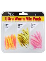 Слаги съедобные искусственные LJ Pro Series ULTRA WORM 2,0in (05.00)/MIX2 30шт.