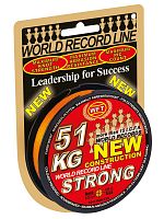 Шнур плетёный WFT KG STRONG Orange 300/032