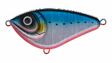 Воблер Джеркбейт Strike Pro Belly Buster, цвет: A234-SBO-LU Blue Back Silver OB Fluo, (EG-064#A234-S