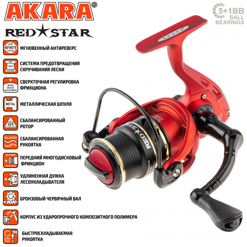 Кат. Akara Red Star 2000 5+1bb фото 2