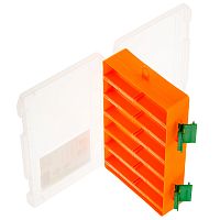 Коробка FisherBox 240D двухсторонняя цв. оранж (24х15х05)