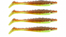 Силиконовая приманка Strike Pro Pig Shad Nano, цвет: Kickstarter UV, (уп./4шт.), (SP-172D#C040)