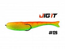 Поролоновая Рыбка Незацеп Jig It Пакет 5 шт 85 мм Цвет 126