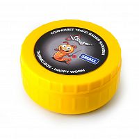 Термокоробка Stinger Happy Worm, 75мм, желтая