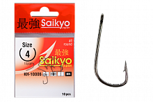 Крючки Saikyo KH-10006 Sode Ring BN № 4 (10шт)