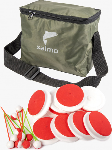 Кружки SALMO в сумке 150г диаметр 14см 10шт. набор фото 4