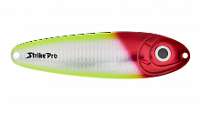 Блесна колеблющаяся Strike Pro BUSTER SPOON 140, цвет: X10-713/CP Clown Silver, (ST-017#X10-713/CP)