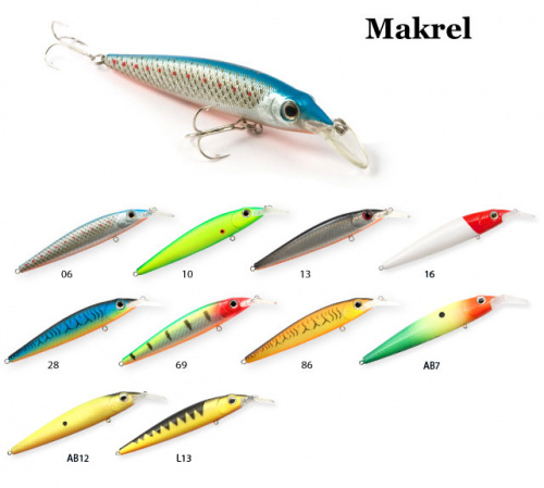 Воблер Raiden Makrel 125 20 гр. AB12