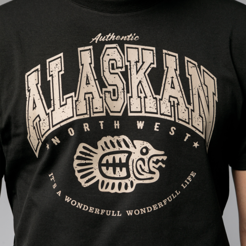 Футболка Alaskan черная   S фото 3