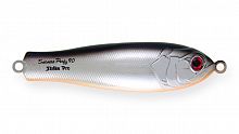 Блесна колеблющаяся Strike Pro Salmon Profy 90CD, цвет: A70-713 Black Silver OB, (PST-03CD#A70-713/A