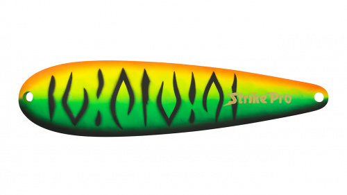 Блесна колеблющаяся Strike Pro KILLER PROFY 115, цвет: GC01S Mat Tiger, (ST-014C#GC01S/CP)