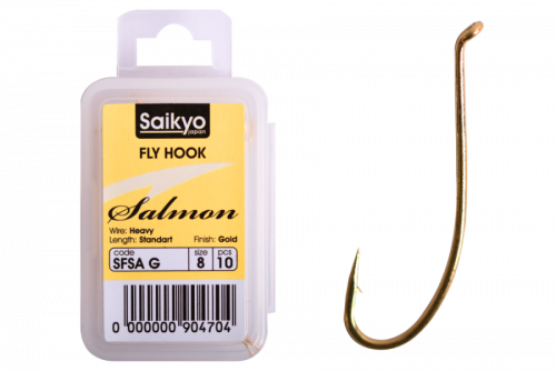 Крючки Saikyo KH-71590 Salmon G №08 (10шт)