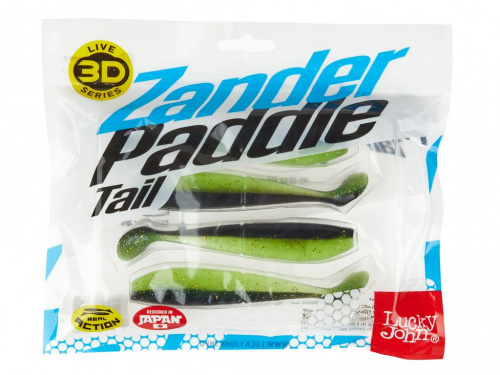 Виброхвосты LJ 3D Series Zander Paddle Tail 4.8in (12.00)/Z05 4шт. фото 3