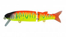 Воблер Составной Strike Pro Glider 120, цвет: A242S Sunrise Mat Tiger, (EG-157B-SP#A242S)