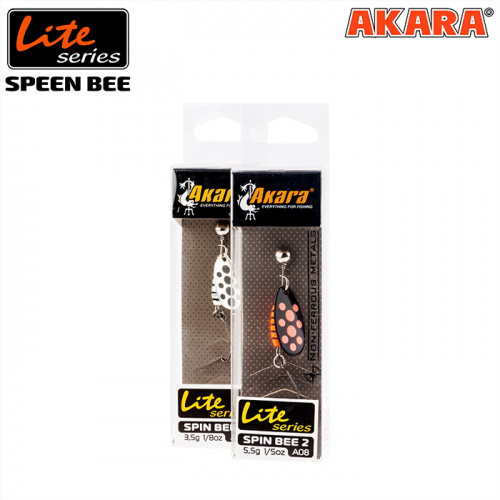 Блесна вращ. Akara Lite Series Spin Bee 1 3,5 гр. 1/8 oz. A09 фото 3