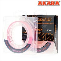 Шнур Akara Ultra Light Competition Pink 150 м 0,06