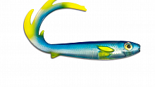 Силиконовая приманка Flatnose Dragon, цвет: Clear Blue Lemonade, (FN-D_CBL-03)