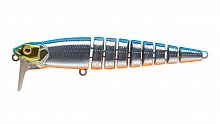 Воблер Многосоставной Strike Pro Flex X 105, цвет: 626E Blue Silver OB, (EG-056AL#626E)