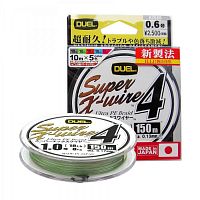 Шнур Duel PE Super X-Wire 4 150m #0.8 5Color-Yellow marking 6.4Kg (0.15mm)