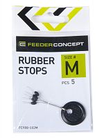 Стопоры резин. Feeder Concept RUBBER STOPS р.004XL 5шт.