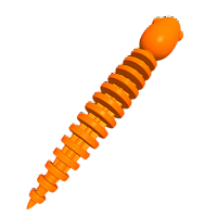 SAN-WORM SNACK 65S, СЫР, оранжевая морковь 1558