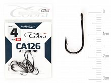 Крючки Cobra Allround VIKING сер. CA126 разм. 004 10шт.