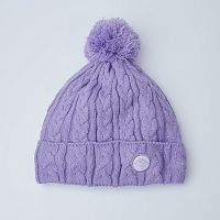 Шапка женская Alaskan Knitted сиреневый