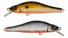 Воблер Минноу Strike Pro Archback 100, цвет: A70-613-SBO Double Silver/Smoked, (EG-125B-SP#613-SBO/A70-SBO)