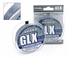 Леска Akara GLX Premium Grey 100 м 0,18 серая