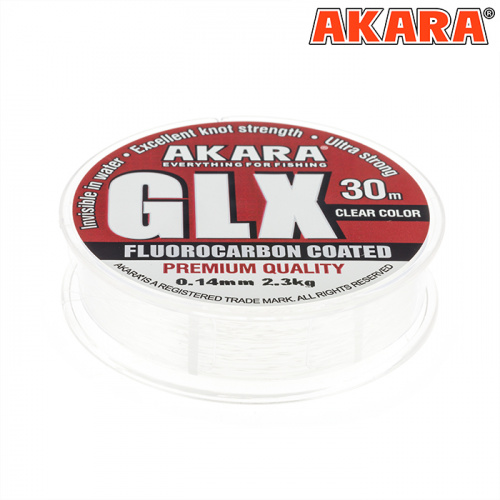 Леска Akara GLX Premium Clear 30 м 0,25 прозрачная фото 4
