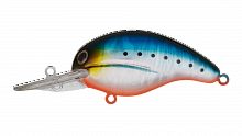 Воблер Крэнк Strike Pro Yoda Wobbler 50, цвет: A234-SBO-LU Blue Back Silver OB Fluo, (EG-750F#A234-S