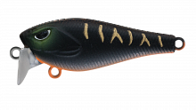 Воблер Крэнк Strike Pro Funky-X Crank (Medium Trank 36F), цвет: A208S Black Mat Tiger, (EG-239#A208S