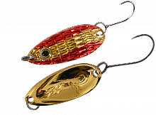 Блесна колеблющаяся LureMax Plankton 28мм., 3 г., 35, White eye