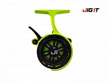 Катушка Зимняя Jig It Team Dubna Vib Special G2 LIME, right hand