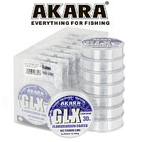 Леска Akara GLX ICE Clear 30 м 0,14